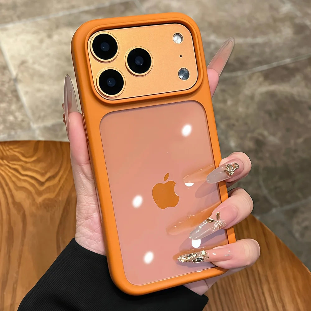 Etui do iPhone 17 Pro Max / 17 Pro / 17 Air – przezroczyste, wzmocnione, z ochroną aparatu