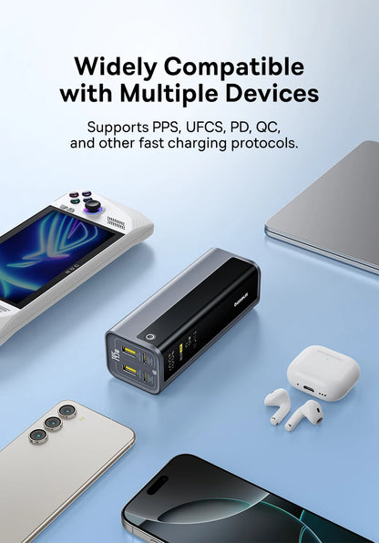 Baseus 145W Power Bank 20800mAh USB-C Szybkie Ładowanie