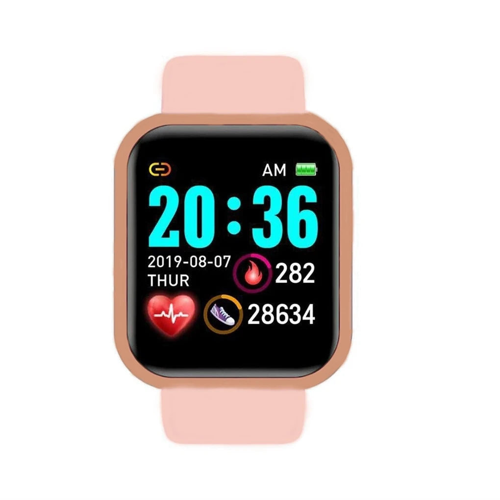 Smartwatch Damski Męski CHAOGENB Y68 – Monitorowanie Snu, Tętna i Aktywności
