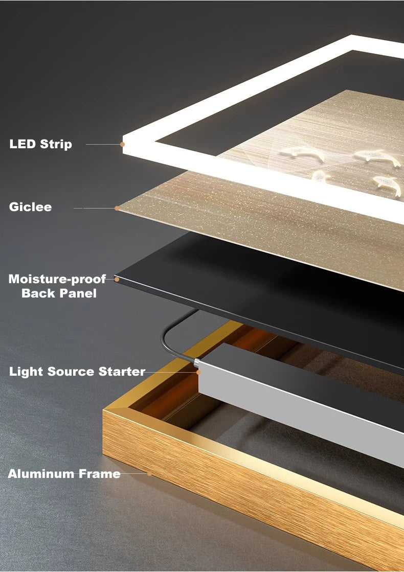 Kinkiet LED Ceramiczny Ginkgo – Nowoczesna Lampa Ścienna do Salonu, Sypialni i Jadalni