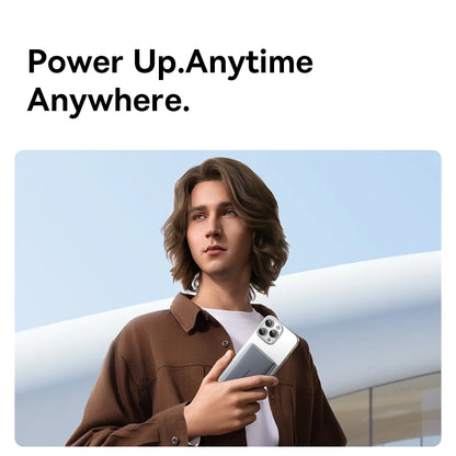Baseus Power Bank 5000mAh 15W Magnetyczny Wireless