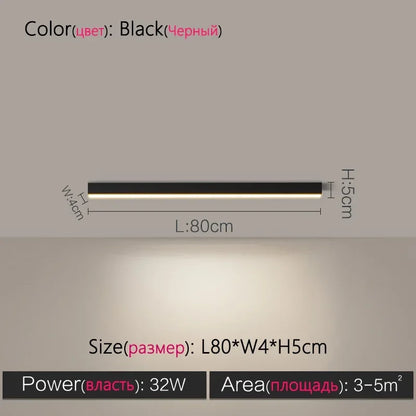 Nowoczesna Lampa Sufitowa LED Nordic – Salon, Kuchnia, Sypialnia, Biuro