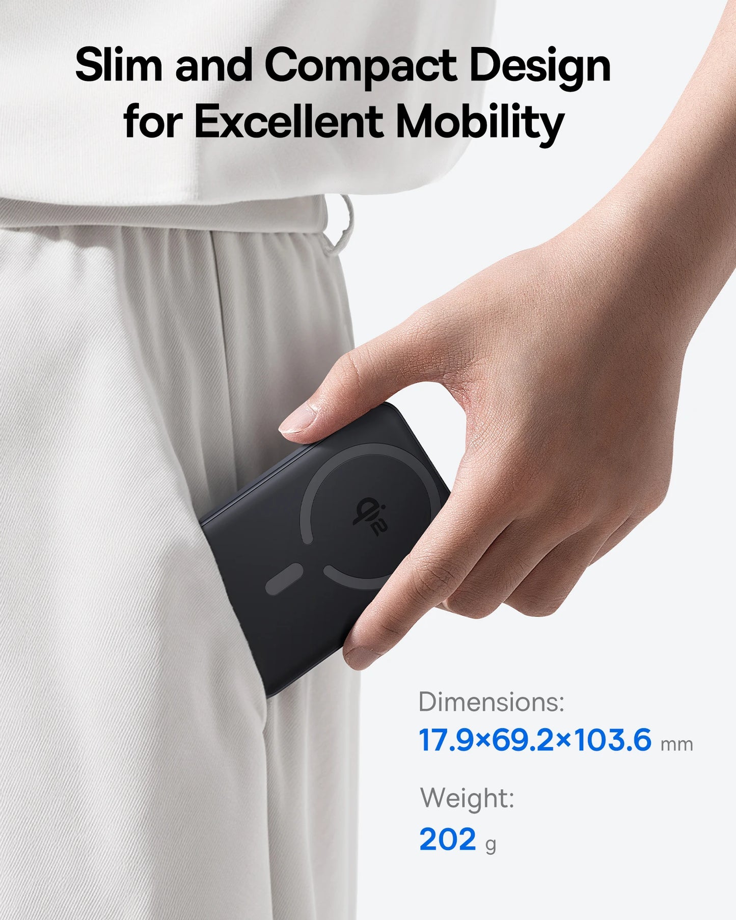 Powerbank Baseus Qi2 10000mAh 15W Magnetyczny iPhone
