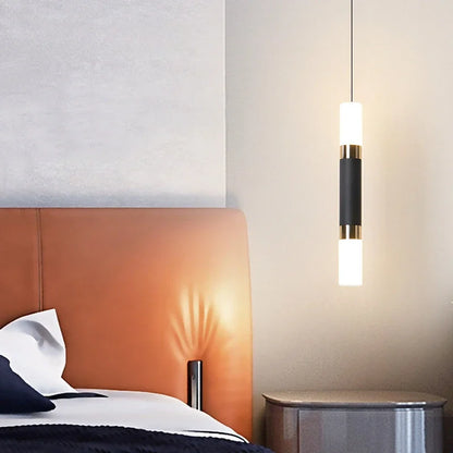 Lampa wisząca LED 6W dwukierunkowa góra-dół | aluminium | salon kuchnia bar