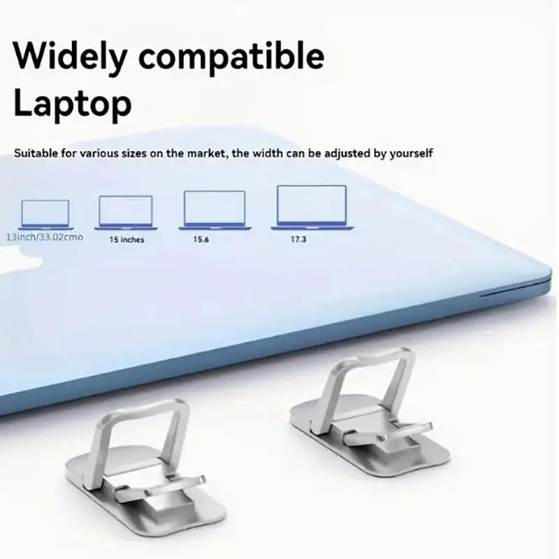 Składana Podstawka pod Laptopa 2szt – Niewidzialna, Samoprzylepna, 2 Kąty Nachylenia