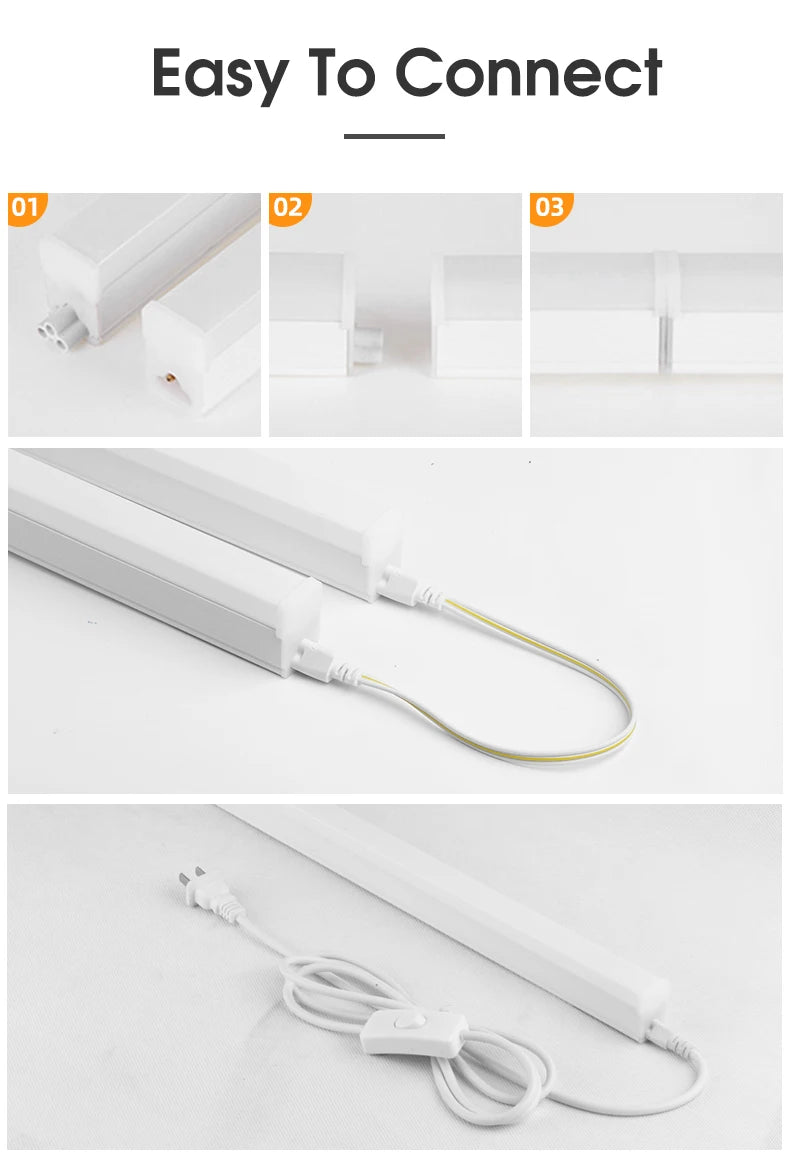 Podszafkowa Lampa LED 10W/20W – Listwa Oświetleniowa pod Szafkę Kuchenną 220V