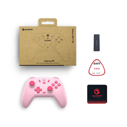 GameSir Nova Lite Bezprzewodowy Gamepad | Bluetooth, Dongle, USB-C | Switch, Android, iOS, PC