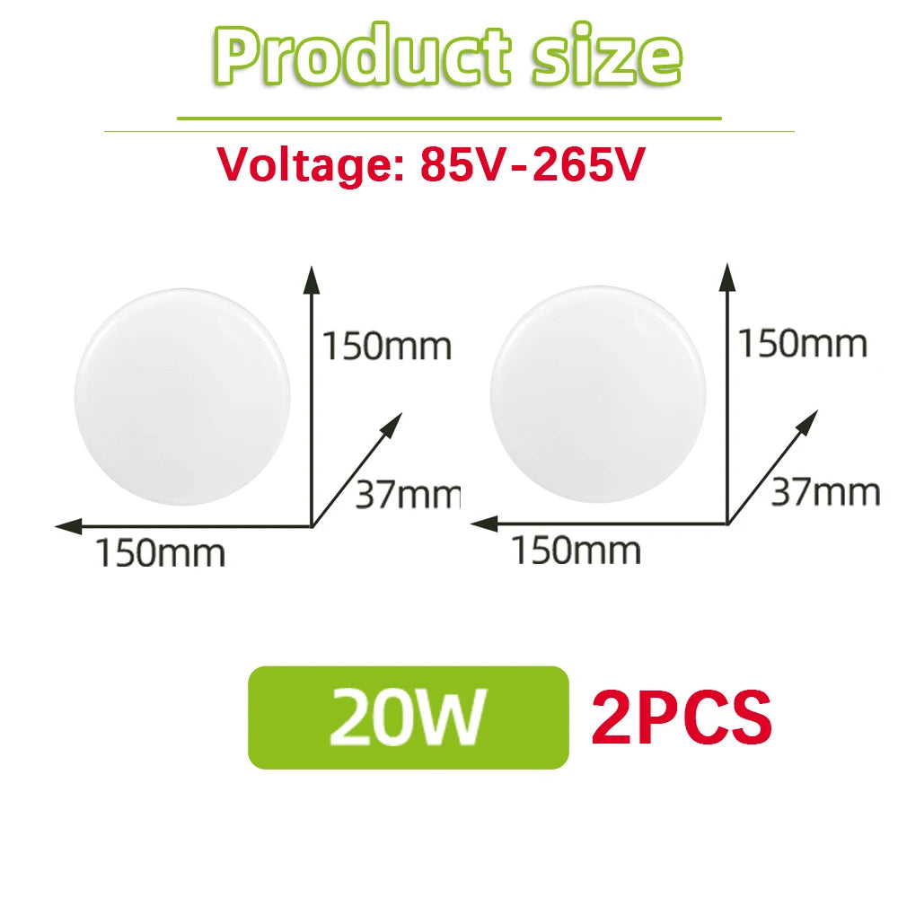 Lampa sufitowa LED 15W-50W nowoczesna do salonu sypialni kuchni