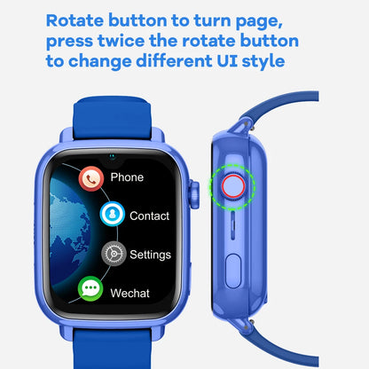 Smartwatch dla dzieci 4G GPS WiFi wideorozmowy SOS KGG