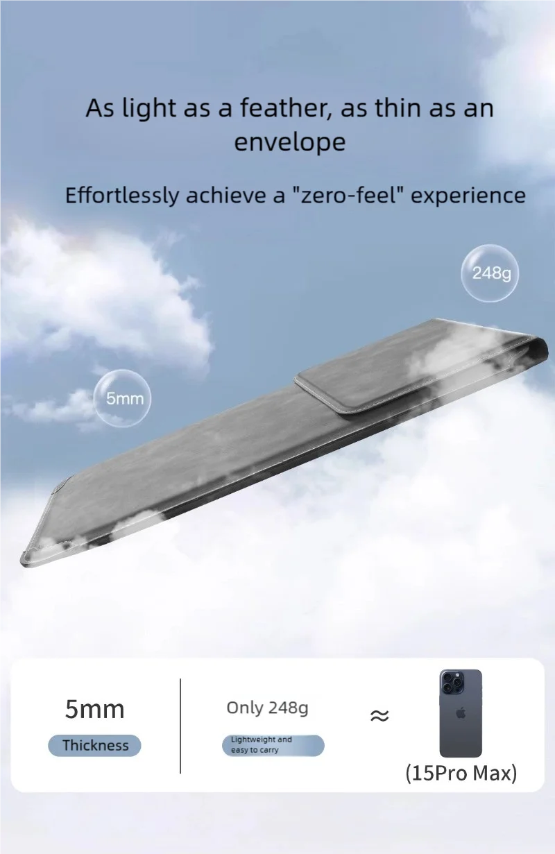 Pokrowiec na laptopa 13 14 15 15.6 16 cali z podstawką – etui do MacBooka, HP, Dell, Huawei