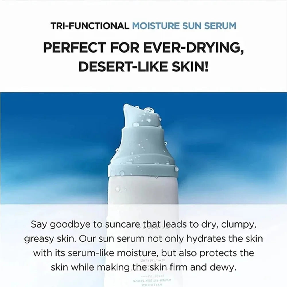 Krem z filtrem SPF50+ do twarzy z wąkrotą azjatycką – nawilżający, wodoodporny, dla skóry wrażliwej 50ml