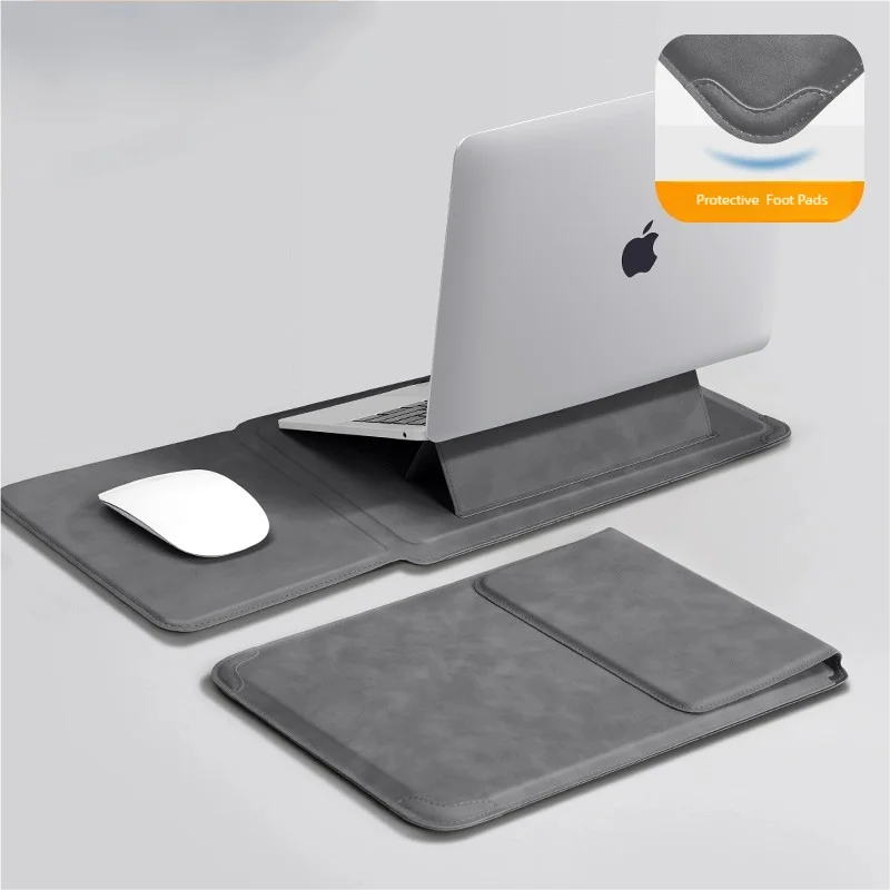 Pokrowiec na laptopa 13 14 15 15.6 16 cali z podstawką – etui do MacBooka, HP, Dell, Huawei
