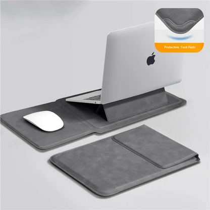 Pokrowiec na laptopa 13 14 15 15.6 16 cali z podstawką – etui do MacBooka, HP, Dell, Huawei