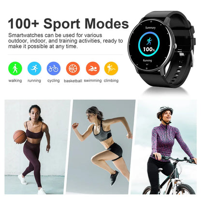 Smartwatch LIGE – Rozmowy Bluetooth, Puls, Tlen we Krwi, Tryby Sportowe