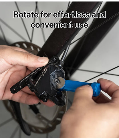Portable Bicycle Brake Pad Spreader Tool 360° Rotatable Bike Oil Disc Piston Reset Hydraulic Brake Caliper Piston Extension