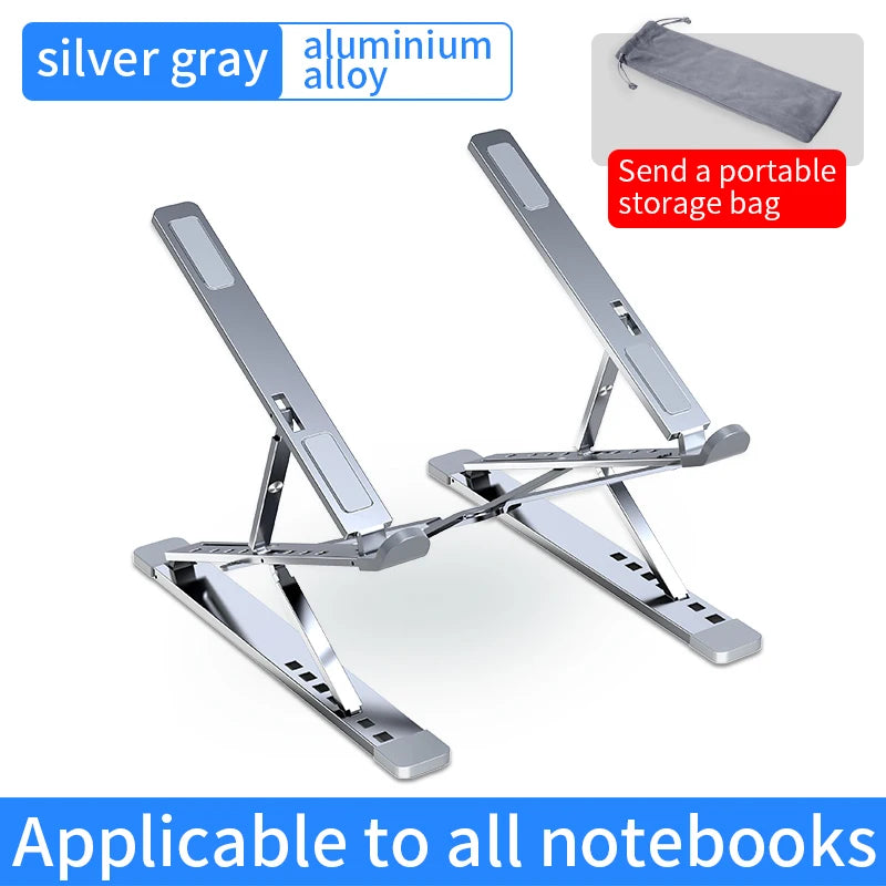 Składana podstawka pod laptopa aluminiowa regulowana YYLM N8