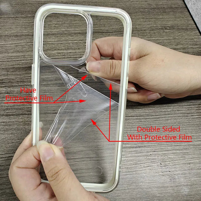 Etui na iPhone z kolorową ramką – przezroczyste, ochronne | iPhone 17 16 15 14 13 12 11 Pro Max Plus
