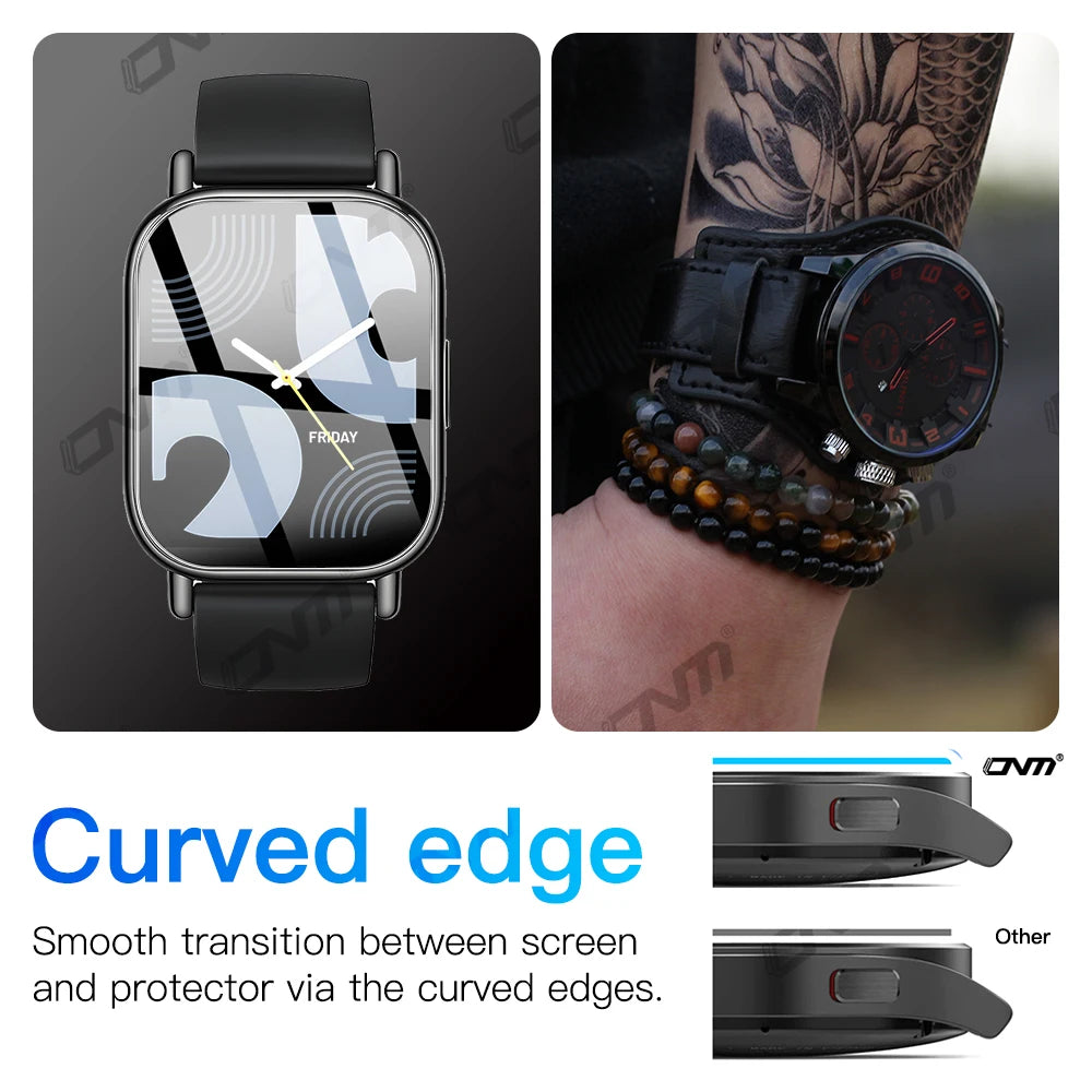 Szkło hartowane 9H do Xiaomi Redmi Watch 5 / 5 Lite / 5 Active / 4 – ochrona ekranu HD