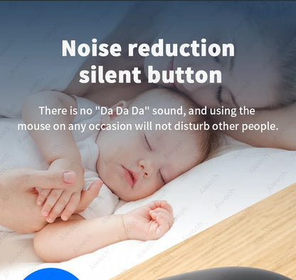 Mysz bezprzewodowa kompaktowa Bluetooth 1600DPI cicha