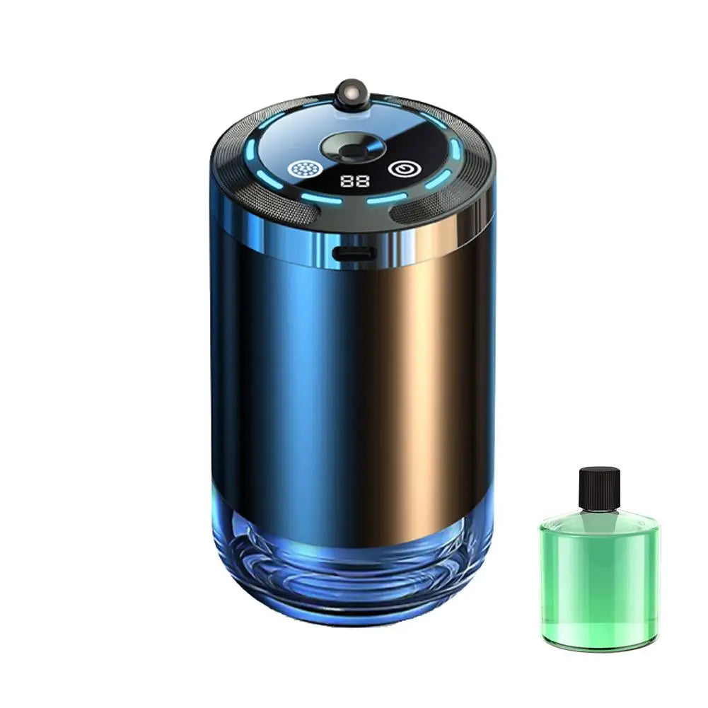 Nawilżacz Aromatyczny do Samochodu 5 Trybów Dyfuzor USB Odświeżacz Powietrza 50ml