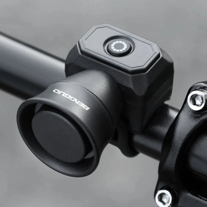 Bicycle Horn Mountain Bike Mini USB Charging/Battery Waterproof Electronic Bike Bell Riding Equipment