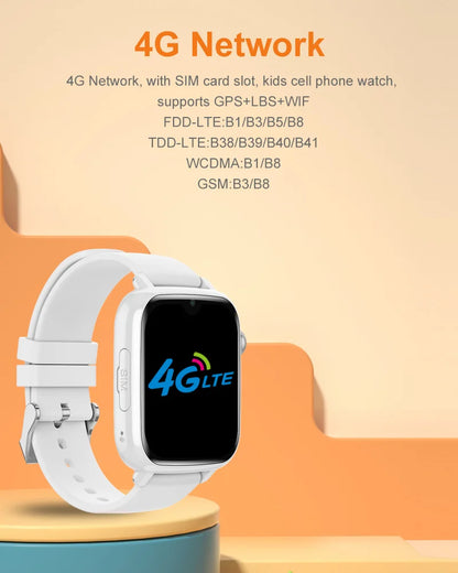 Smartwatch dla dzieci 4G GPS WiFi wideorozmowy SOS KGG