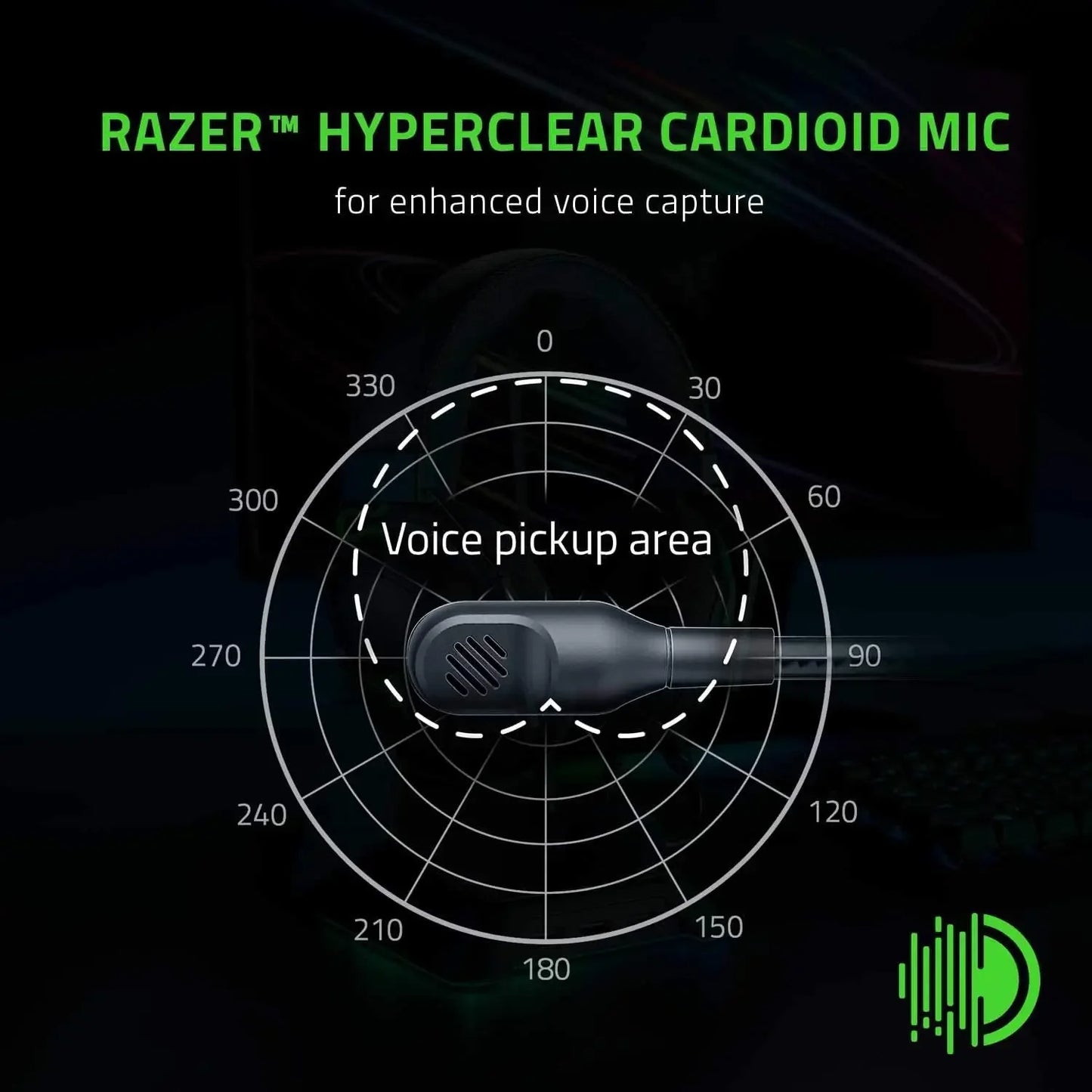 Razer BlackShark V2 X - Słuchawki gamingowe z ANC