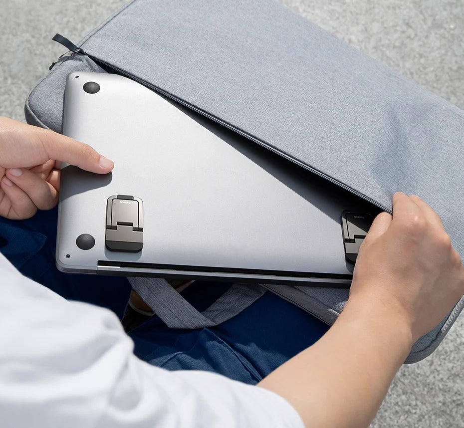 Baseus Składana Podstawka pod Laptopa Aluminiowa - Regulowana Wysokość, Para