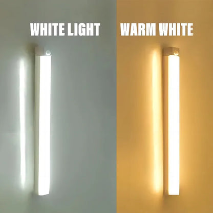 Lampka LED z czujnikiem ruchu, ładowanie USB-C, do kuchni, szafy i schodów
