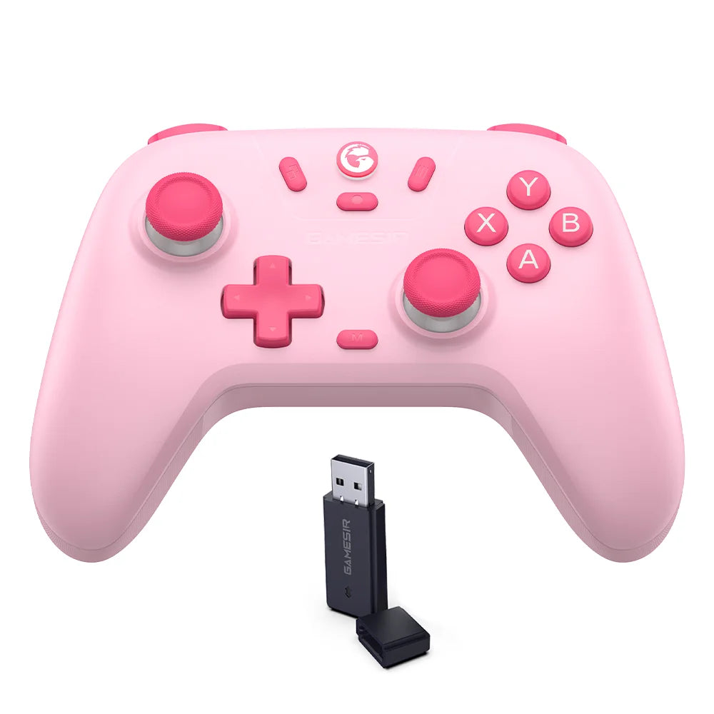 GameSir Nova Lite Bezprzewodowy Gamepad | Bluetooth, Dongle, USB-C | Switch, Android, iOS, PC