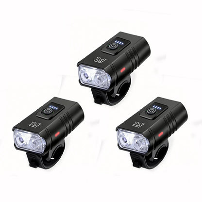 LED Bicycle Front Light Type-C Rechargeable Bicycle Headlight MTB Road Bike Headlamp Easy to Install Cycling Accessories