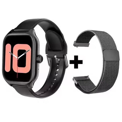 Smartwatch z rozmowami Bluetooth, monitorem zdrowia i ekranem 1.83" – dla niej i dla niego