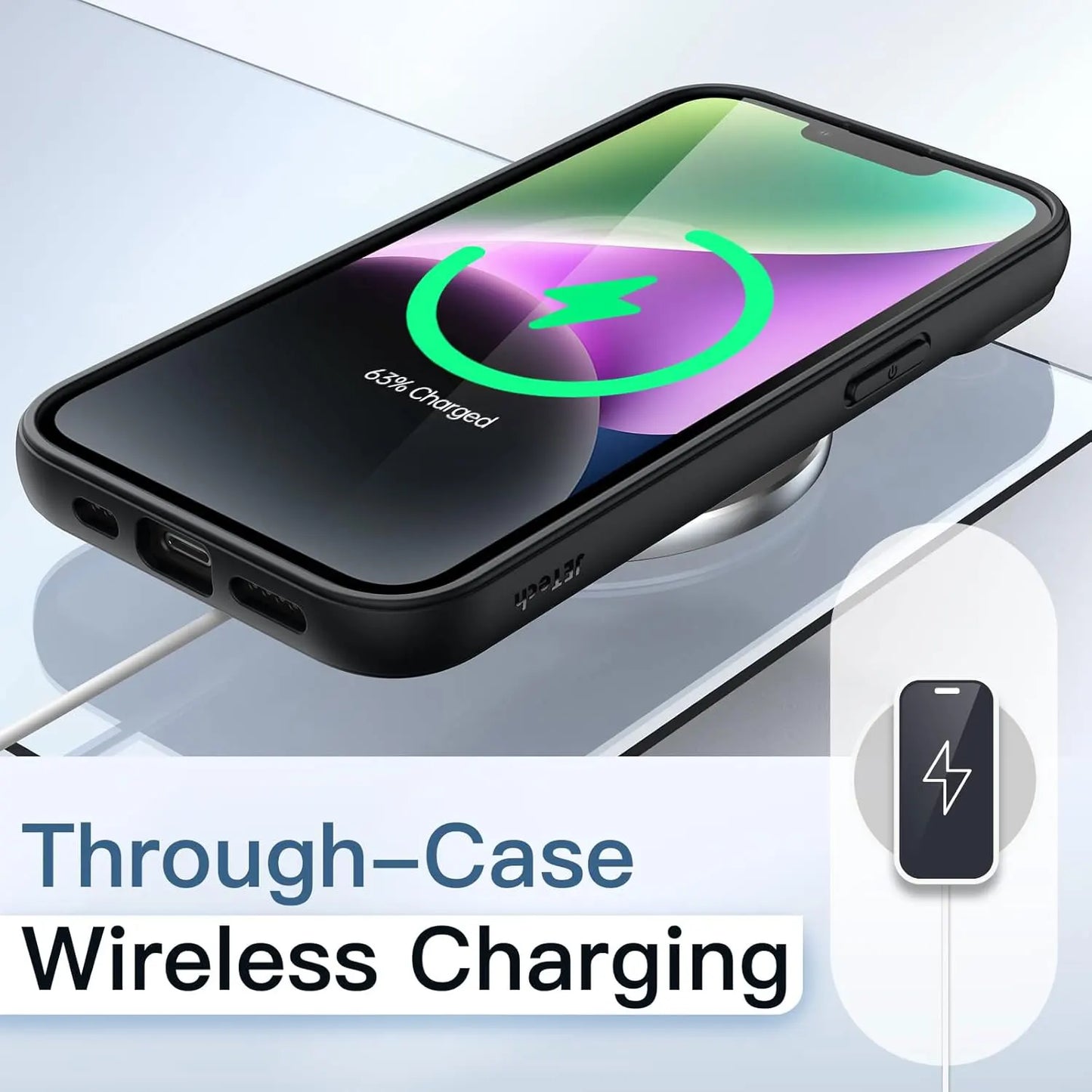 Przezroczyste etui silikonowe do iPhone – ochrona 360° | iPhone 7 8 11 12 13 14 15 16