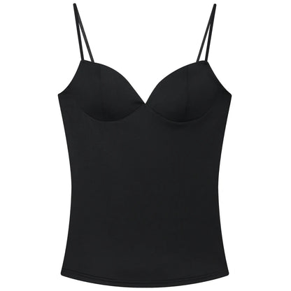 Bordowy Top Gorsetowy Damski Bustier – Elegancki Camisole z Odkrytymi Plecami