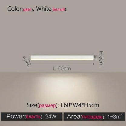 Nowoczesna Lampa Sufitowa LED Nordic – Salon, Kuchnia, Sypialnia, Biuro
