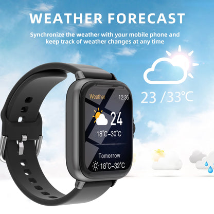 Smartwatch DESERTCAT 1.83'' – Rozmowy, Powiadomienia, Monitor Snu i Sportu