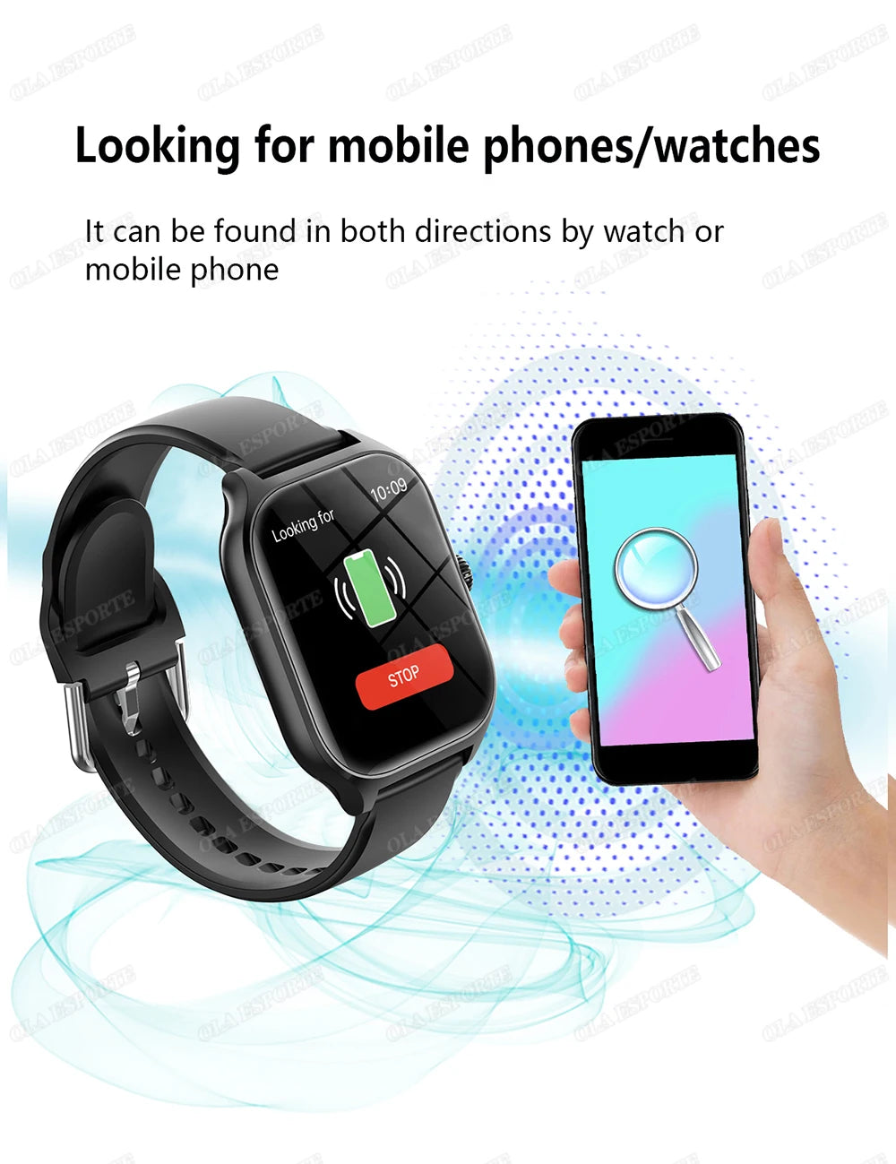Smartwatch z rozmowami Bluetooth, monitorem zdrowia i ekranem 1.83" – dla niej i dla niego