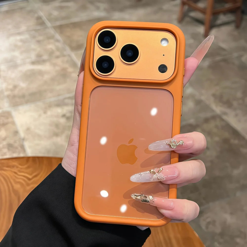 Etui do iPhone 17 Pro Max / 17 Pro / 17 Air – przezroczyste, wzmocnione, z ochroną aparatu
