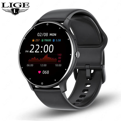 Smartwatch LIGE – Rozmowy Bluetooth, Puls, Tlen we Krwi, Tryby Sportowe
