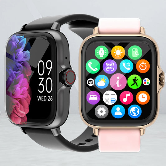 Smartwatch DESERTCAT 1.83'' – Rozmowy, Powiadomienia, Monitor Snu i Sportu