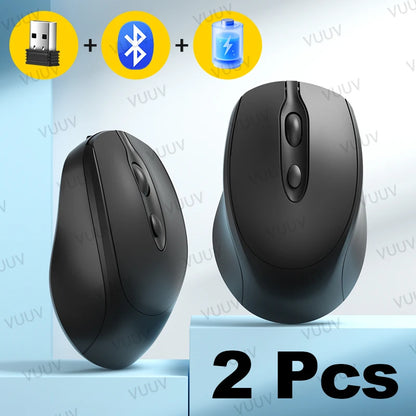 Mysz bezprzewodowa kompaktowa Bluetooth 1600DPI cicha