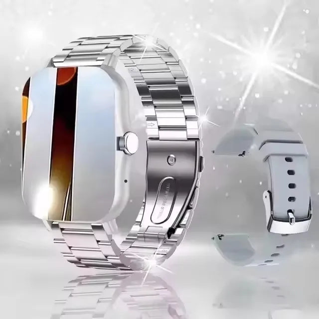 Smartwatch z rozmowami Bluetooth, monitorem zdrowia i GPS – ekran 2,01"