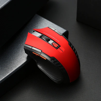 Mysz bezprzewodowa 2.4G 1600DPI 6 przycisków USB do PC i laptopa