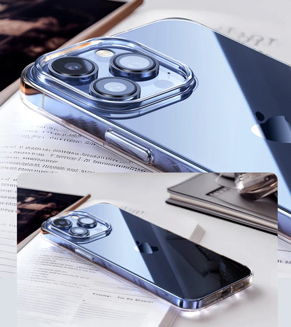 Przezroczyste etui silikonowe iPhone 16 15 14 13 12 11 Pro Max XR XS