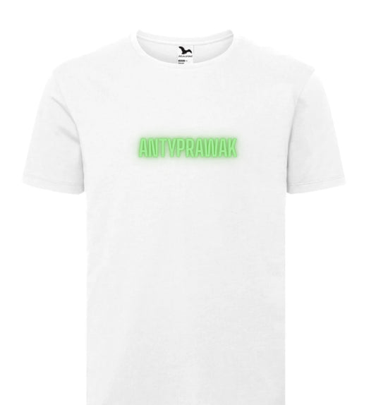 Koszulka ANTYPRAWAK Męska – T-shirt z Neonowym Nadrukiem różne kolory